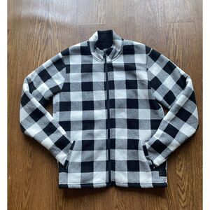 Cozy Checkered Fleece Lined Jacket